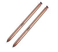 Lot de 2 stylets de rechange pour Samsung Galaxy Note 20 Note 20 Ultra 5G (sans Bluetooth) Stylet S Pen (Or)