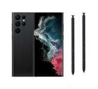 Lot de 2 stylets de rechange pour Samsung Galaxy S22 Ultra 5G SM-S908 S sans Bluetooth (noir)