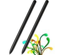 Lot De 2 Stylets De Rechange Pour Samsung Galaxy Tab S10 Ultra S Pen Avec Pointes/Plumes (Sans Bluetooth) Noir