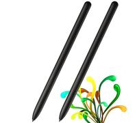 Lot de 2 stylets de rechange pour Samsung Galaxy Tab S10 Ultra S Pen, Galaxy Tab S10, Tab S10 Plus, Tab S10 Ultra, Tab S10 Lite avec pointes/plumes (sans Bluetooth) - Noir