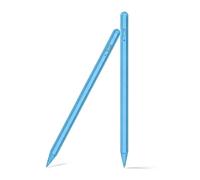 Lot de 2 stylets pour iPad 11e/10e 2025-2018 - Sensibilité à l'inclinaison - Pour iPad A16/11/10/9/8/7/6e, Pro 12,9"/11"/13" M5/M4, Air 3/4/5/M3/M2, Mini A17. 6e/5e - Bleu