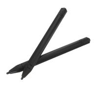 Lot de 2 Stylets pour Tablettes LCD Noirs en Plastique | Contrôle Tactile Précis, Fonction Curseur Portable, pour Annotation Tablette et Dessin Illustratif sur Magazine