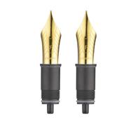 Lot de 2 Stylo-plume N°8 de rechange Pointe Fine Compatible C2000 et C80- Doré, Plume pour Écrire