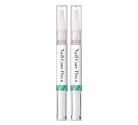Lot de 2 stylos à huile pour ongles et cuticules - Pour nourrir les ongles des doigts et des orteils - Facile à utiliser