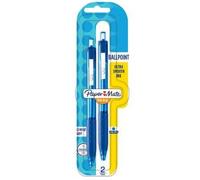 Lot de 2 stylos bille rétractable InkJoy 300 - PAPERMATE - Bleu