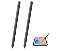 Lot de 2 stylos de rechange pour Samsung Galaxy Tab S6 Lite SM-P610N, SM-P615, SM-P610 S, EJ-PP610BPEGUJ, sans Bluetooth (gris)