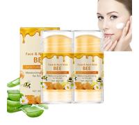 Lot de 2 stylos sérum raffermissants au venin d'abeille - Crème anti-rides pour le visage et le cou - Crème hydratante anti-âge pour raffermir et raffermir la peau - Prévient l'affaissement et le