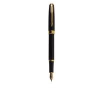 Lot de 2 stylos simples en titane avec personnalité créative - Noir givré