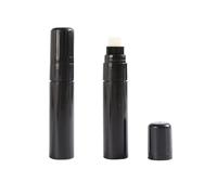 Lot de 2 stylos vides à pointe plate de 15 mm pour enseignants, étudiants, artistes et amateurs, peinture noire