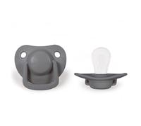 Filibabba - Lot de 2 sucettes anatomique en silicone 0-6m