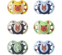 Lot De 2 Sucettes Closer To Nature Fun 6-18 Mois Garçon Aléatoire - Tommee Tippee