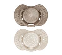 Lot de 2 sucettes dynamique lovi harmony beige 18/36M(81/97)