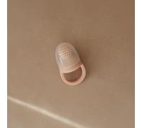 Lot de 2 sucettes grignoteuses en silicone Blush