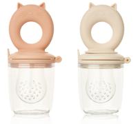 Lot de 2 sucettes grignoteuses Miranda tuscany rose