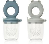 Liewood Tétine d'alimentation Miranda Lot de 2 Whale blue-Dove blue