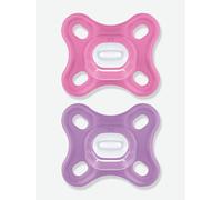 Mam Comfort Sucette Silicone +0M Rose 2uts