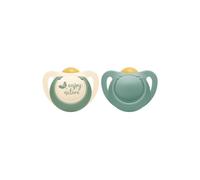 Lot De 2 Sucettes Nuk For Nature 6-18m Eucalyptus - Nuk