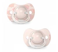 Lot De 2 Sucettes Symétrique Sx Pro 0-6 Mois Dreams Rose Rose