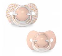 Lot De 2 Sucettes Symétrique Sx Pro 6-18 Mois Dreams Rose Rose