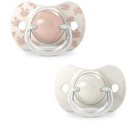 Suavinex Sucettes Symétriques SXPRO 6 à 18 mois Birdies Rose x2