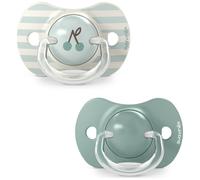 Lot de 2 sucettes symétriques SXPro Birdies Vert (18 mois et +)