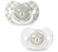 Suavinex Tétine Wild & Free Night & Day 6-18 mois Beige 2 pièces