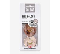 Lot de 2 sucettes-tétines Colour ou Colour Night, taille 2 de 6 à 18 mois woodchuck & blush TU