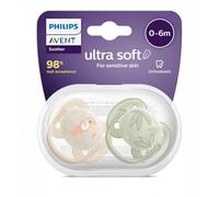 2 Sucettes Ultra douce MULTICOLORE Philips Avent