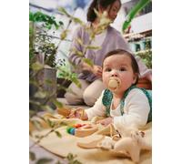 Lot de 2 sucettes ultra soft 6-18 mois forest friends vert TU