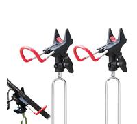 Lot de 2 Support Canne a Peche, 41cm Porte Canne à Pêche, Repose Canne, Support Canne a Peche Réglable pour Bateau, pour Pêches en Rivière, Pêches à la Plage Schwarz, Faltbar Geschenke für Männer