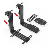 Lot de 2 Support de Bureau pour le joystick de jeu de Sim de vol Compatibles avec Logitech X52/ X52 Pro/ X56/ X56 Rhino/Winwing orion/Thrustmaster T-Flight Hotas/ T.16000M Hotas/ TCA Officer Pack