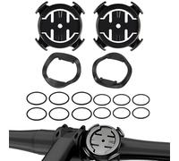 Lot de 2 Support de Vélo Avant pour Garmin GPS Support de Guidon de Montage D'ordinateur Compteur de Vélo Compatible avec Garmin Edge 130 200 500 510 520 530 800 810 1000 iGPSPORT iGS50