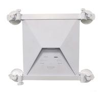 Lot de 2 supports à ventouse pour voiture Starlink pour MINI, support de toit à adsorption sous vide pour pare-brise ouvrant, support stable sans perçage pour navigation du véhicule, blanc