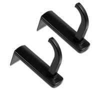 Lot de 2 supports adhésifs pour casque d'écoute - Support adhésif pour écouteurs de jeu - Support pour ordinateur sur l'oreille - Écran de moniteur - Support mural de jeu - Accessoires de bureau