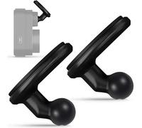Lot de 2 supports adhésifs version améliorée, design discret pour Garmin Dash Cam Mini 2, Mini 3, 45, 46, 47, 55, 56, 57, 65W, 66W, 67W, X110, X210, X310, Tandem, Speak Series