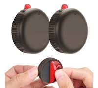 Lot de 2 Supports Airtag étanches IPX8 pour Stouchi -Étui Airtags avec adhésif 3M VHB Montage Autocollant Air Tag PC Plus Durable pour vélos, Skis, boîtes à Outils, remorques, Kayaks -Gris Chaud