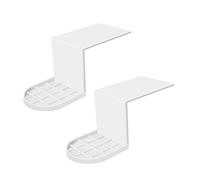 Lot de 2 supports antidérapants pour gobelet de lessive - Anti-fuites - Pour ranger les gouttes de détergent - Gadget - Organisation de la pièce - Plateau de tasse