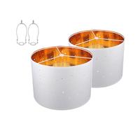 Lot de 2 supports d'abat-jour tambour - Pièce de rechange pour n'importe quelle pièce