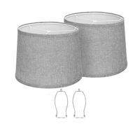 Lot de 2 supports d'abat-jour tambour - Pièce de rechange pour n'importe quelle pièce