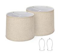 Lot de 2 supports d'abat-jour tambour - Pièce de rechange pour n'importe quelle pièce