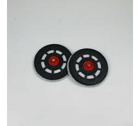 Lot de 2 supports de balai avec tampons de nettoyage intégrés pour machine de nettoyage robot Dream pour Matrix 10 Ultra (bleu)