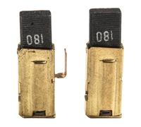 Lot de 2 supports de balais de carbone pour perceuse manuelle BE1100, BEV1300-2, BE1020 - Ensemble de balais de carbone avec contacts métalliques, 7 x 11,5 x 24,5 mm