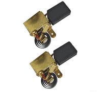 Lot de 2 supports de balais de charbon de rechange pour Bosch POF1200AE POF1400ACE, partie 1609203V51, compatible avec les outils électriques de routeur