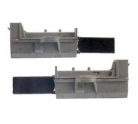 Lot de 2 supports de balais de charbon pour machine à laver Beko, Candy, Hoover, Bloomerg, Grundig, Smeg - Lave-linge sèche-linge (371202407, 371202410, 371202405)