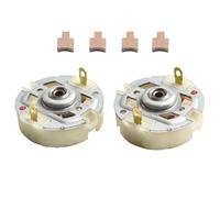 Lot de 2 supports de balais de charbon pour moteur RS550 électrique 81 x 42 x 23 mm, 2 pièces en plastique et métal RS550 et autres moteurs. Compatibilité durable et performance optimale