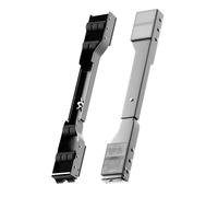 Lot de 2 supports de base de machine à laver avec 20 roues pour atténuer le bruit des opérations domestiques silencieuses