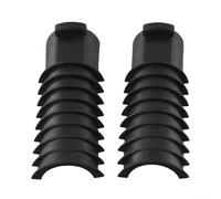 Lot de 2 supports de batterie interne TPE pour tige de selle de vélo Di2, compatible avec les tailles de 27, 2 mm et 31 6 mm, design à 9 lames pour stabilité de la batterie, 2 pièces (petit)