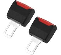 Lot de 2 supports de boucle de siège auto, rallonge universelle de ceinture de sécurité, ajusteur de clips de ceinture de sécurité