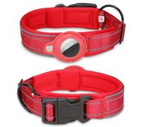 Lot de 2 supports de boucle pour traceur de médailles, housses de collier de chien étanches en silicone compatibles avec d'autres traceurs GPS Air Tag, étui de sécurité anti-perte pour chat et chien
