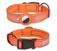 Lot de 2 supports de boucle pour traceur de médailles, housses de collier de chien étanches en silicone compatibles avec d'autres traceurs GPS Air Tag, étui de sécurité anti-perte pour chat et chien